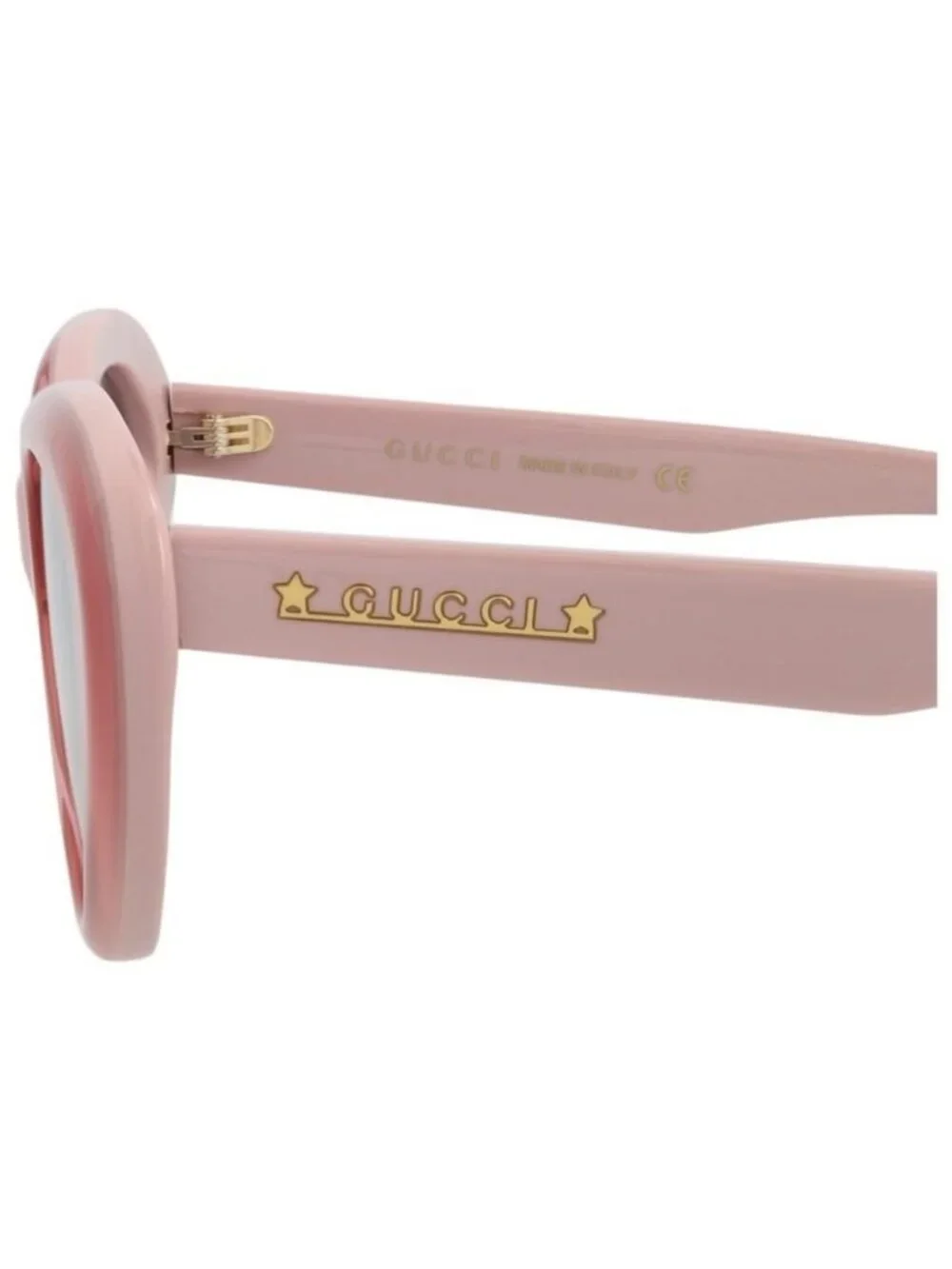New Gucci Womens Cat Eye Pink Pink Grey Fashion Designer Sunglasses